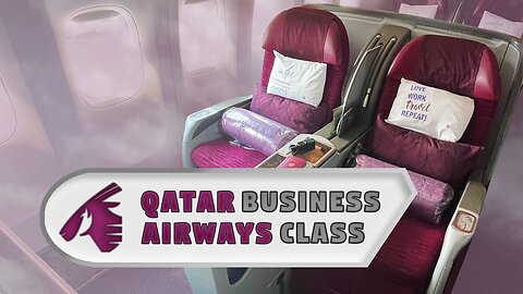 Qatar Airways Business Class 777-300ER in 2022 (FRA-DOH)