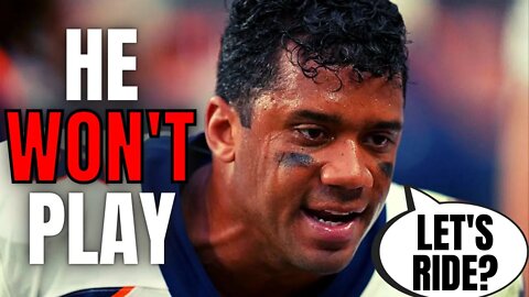 Russell Wilson OUT For The Broncos After TERRIBLE Start To Season | Is It Really JUST An Injury?