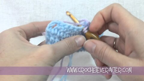 How To Change Color In Double Crochet