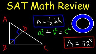 SAT Math Test Prep Online Crash Course Algebra & Geometry Study Guide Review, Functions,Youtube