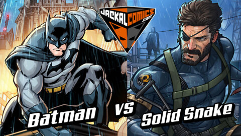 BATMAN Vs. SOLID SNAKE - Comic Book Battles: Who Would Win In A Fight?