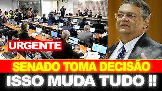 BOMBA !! SENADO TOMA DECISÃO AGORA !! FLAVIO DINO DESESPERADO...