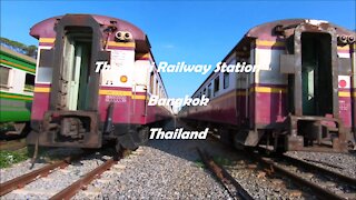 Thonburi Railway Station in Bangkok, Thailand