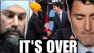Justin Trudeau's COALITION with Jagmeet may be coming to an END