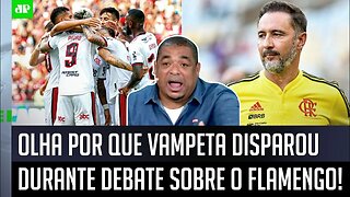 "ISSO É MENTIRA! O Vítor Pereira FALOU que..." OLHA por que Vampeta DISPAROU em papo sobre Flamengo!