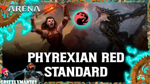🔴👾🔴PHYREXIAN RED🔴👾🔴|| Dominaria United || [MTG Arena] Bo1 Mono Red Aggro Standard Deck