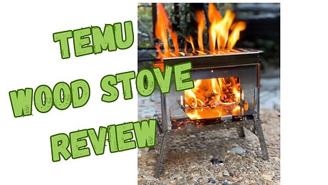 Honest TEMU Wood Stove Review