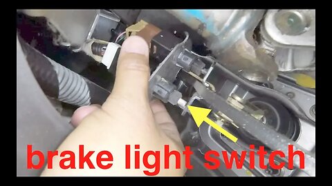 no brake lights | replace clean repair brake switch Nissan Sentra Versa √ Fix it Angel