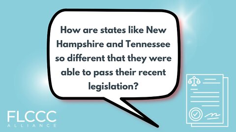 How are states like New Hampshire and Tennessee so different that they were able to pass their recent legislation?