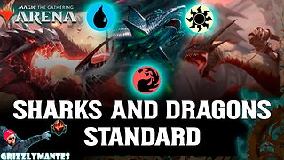 ⚪🔵🔴SHARKS🦈AND🐉DRAGONS🔴🔵⚪|| Caverns of Ixalan || [MTG Arena] Bo1 Jeskai Control Standard Deck