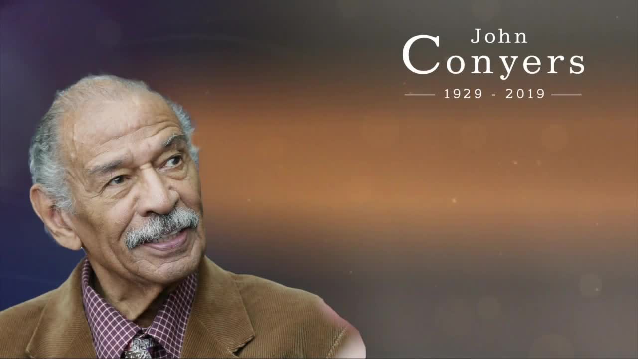 John Conyers remembered as trailblazer during funeral service