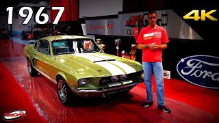 1967 SHELBY GT500 Cobra Mustang Fastback - Quick Look in 4K