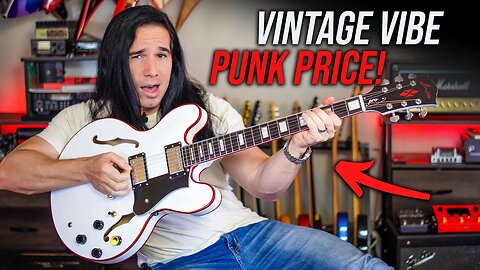 Firefly Guitars' $199 ROCKABILLY KING! (stainless steel frets and a NEW neck!)