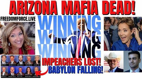 Trump is Winning - Arizona Mafia Is Dead! Winning Kari Lake, Finchem, David - Impeachers Losing
