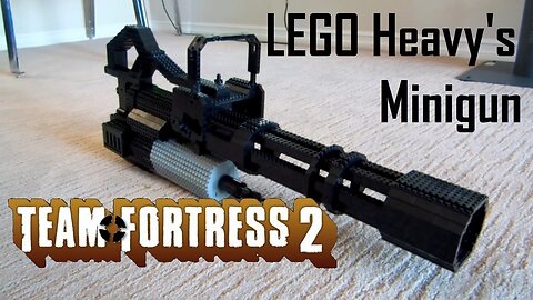 Team Fortress 2: LEGO Heavy's Minigun (Sasha)