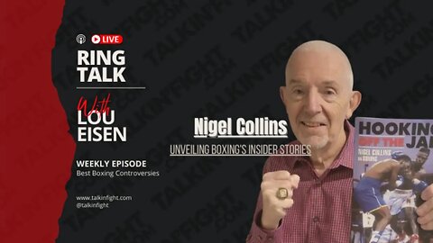 Unveiling Boxing's Insider Stories with Nigel Collins | Ring Talk with Lou Eisen