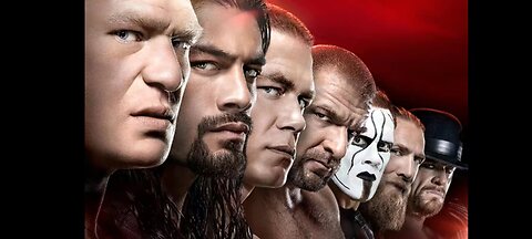 Full match / Lesnar vs Reigns vs joe vs Strowman / Universal title match...