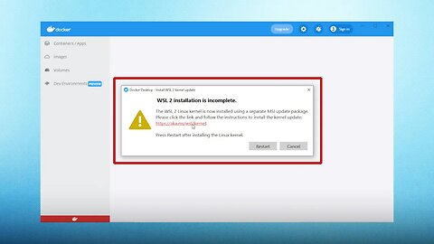 How to Fix "Docker WSL 2 is not installed" (Simple Fix)