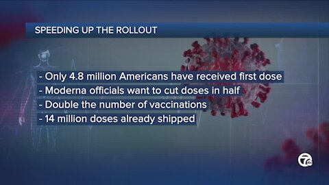 Ask Dr. Nandi: Will Moderna's COVID-19 vaccine doses be cut in half to speed up rollout?