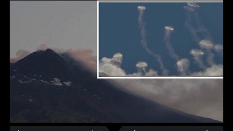 Holy Smoke! Mysterious rings spotted rising above Mount Etna