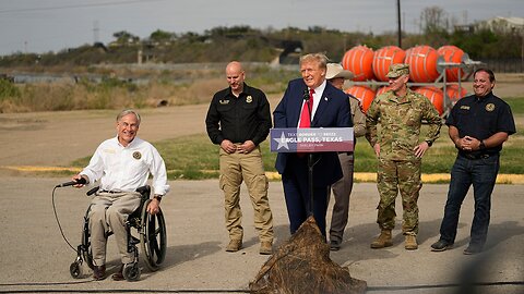Sean Hannity Interview with President Donald Trump at the Border in Eagle Pass, TX