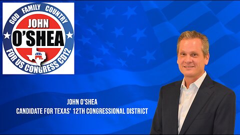 TX-12 Candidate John O'Shea on Newsmax