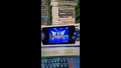 Sonic The Hedgehog On A Sega Ultimate Portable Game Player 🎮