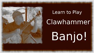 Banjo - Clawhammer Banjo Lesson - Beginner
