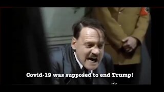 Parody - Hitler Tries To Take Down Trump With Covid-19