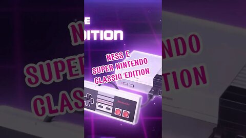 NES e SNES Classic Edition #nintendo #supernintendo