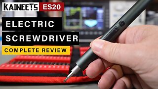 [NEW 2023] KAIWEETS ES20 Electric Screwdriver Kit ⭐ Adjustable Torque ⭐ 120 bits ⭐ Complete Review!