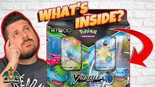 What's Inside? | V Battle Deck (Venusaur vs Blastoise) | Pokemon Cards Opening