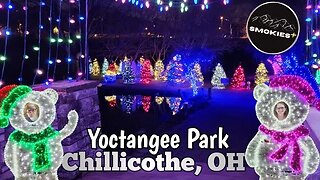 Christmas Lights in Yoctangee Park - Chillicothe, Ohio