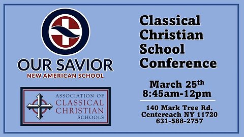 OSNAS Classical Christian School Conference: Rich Jensen