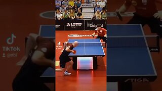 Most Insane Behind de Back shot // Table Tennis 🏓 #viral #india #human #tabletennis #pingpong