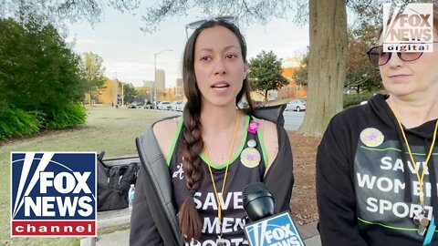WATCH: Radical feminists protesting Lia Thomas say they are politically homeless