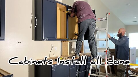 How tp install Cardell Cabinets #hedgehogshomestead #caedellcabinet