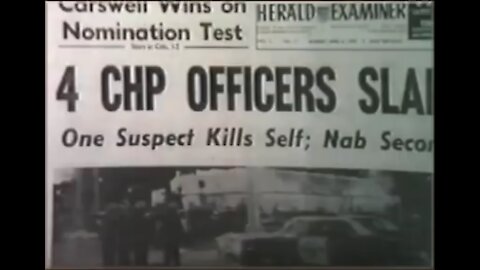 Newhall Incident Shootout - 1970 - California Highway Patrol training video