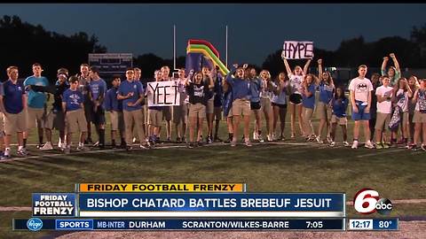 Bishop Chatard students on Friday Football Frenzy
