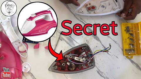 How to Disassemble Electrolux ESI4005 Iron | KB-163