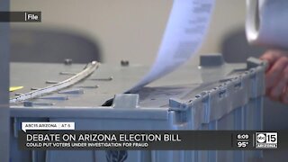 Debate continues on Arizona election bill