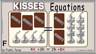 VISUAL KISSES 4K+3h=2h+8K EQUATION _ SOLVING EQUATIONS _ SOLVING WORD PROBLEMS