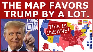 The 2024 Election Map Favors an EASY Trump WIN!