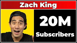 Zach King - 20M Subscribers!