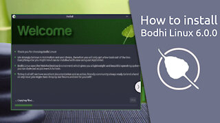 How to install Bodhi Linux 6.0.0.