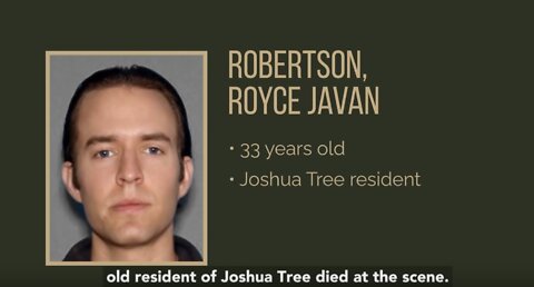 The Death of Royce J Robertson