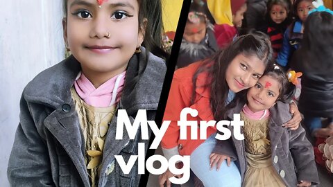 My first school vlog |😍❤️ My fist vlog