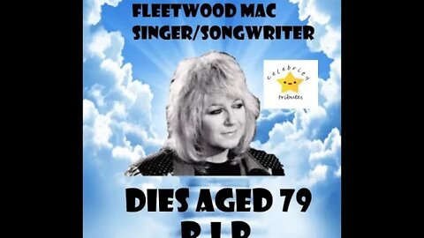Christine Mcvie singer/songwriter of fleetwood mac dies aged 79