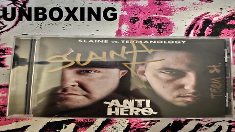 Slaine & Termanology Anti-Hero Unboxing