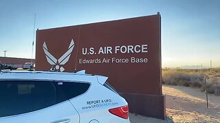 LIVE Edwards Air Force Base & AFRL Entrance